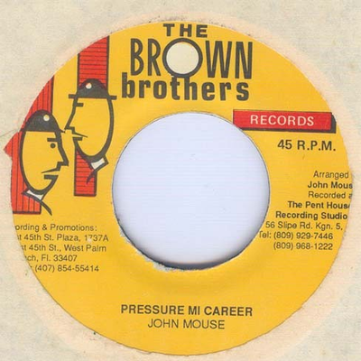 #ad #ad John Mouse Pressure Mi Career 7quot; Vinyl GBP 16.15