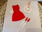 Vtg Barbie Skipper Doll "Red Sensation" outfit #1901 1964-65,Complete