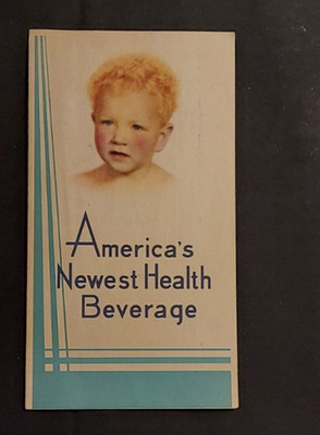 Old Color Litho Advertising Leaflet Vincennes Tomato Juice Health Beveridge OH