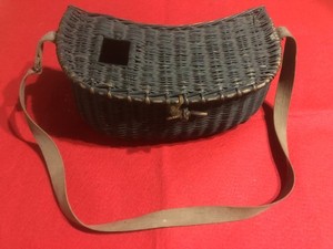 Ancien Panier De Pêche Artisanal Balinais – Vintage – État Correct