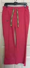 Crocs Women  s Scrubs Pink Bottoms Small