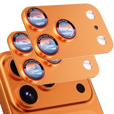 9H High-alumina Tempered Glass for iPhone 17 Pro Max Camera Lens Protector , ...