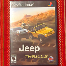 DSI Games Jeep Thrills Manual Included Sony PS2 PS2 NTSC-U/C (Untested)