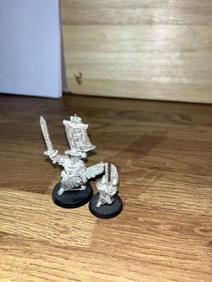 Master Azrael and Helmet Bearer Warhammer Dark Angels Chapter Metal 40K 1995