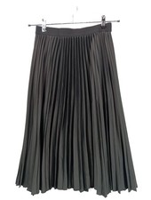 H&M Plisseerock Damen Rock Gr. DE 40 braun Casual-Look