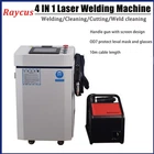 1500W Raycus 4 IN 1 Laser Welder Laser Welding Cutting Cleaning Machine Handheld