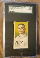 T206 Rube Marquard Portrait SGC 2