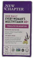 *2027-5-31* New Chapter Women's Multivitamin 40 Plus For Energy, Healthy Aging