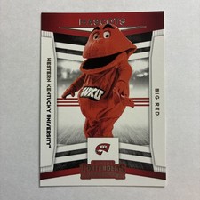 2020 Panini Contenders Draft Picks #18 Big Red Mascots