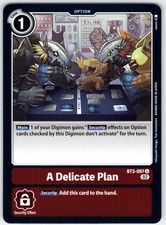 A Delicate Plan (Resurgence Booster Reprint) Uncommon Resurgence Booster Foil BT