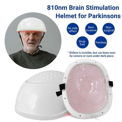 810nm Infrared NIR LED Brain Helmet with Control for Mental Health Depression
