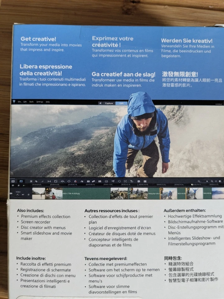 Corel VideoStudio Ultimate 2021 Software ~ Product Key Card for Digital Download - Image 2 of 4