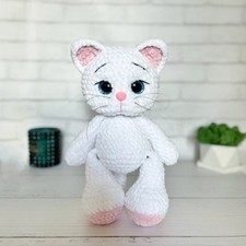 Kitten Kaya Crochet, Handmade Crochet Amigurumi Gift, Kitten Kaya Amigurumi