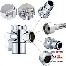 Faucet Diverter Valve with Aerator - Sink to male thread G1/2"-27UNS 20mm