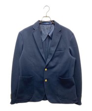 Gold button blazer 2B stretch tailored jacket