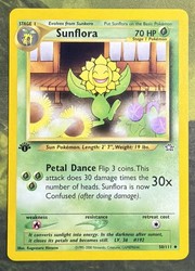 Sunflora 50/111 Neo Genesis 1st Edition