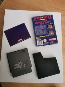 * Pin Bot * NES Spiel Komplett OVP CIB & Anleitung Nintendo PAL Version Sammler