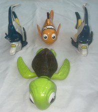 Lot Of 4 Finding Nemo McDonald's Happy Meal Toys 2003 Disney Pixar