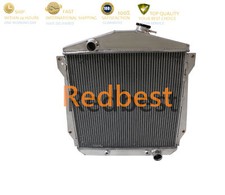 Alum Radiator 3row Fit 1943-48 Chevy Fleetline Fleetmaster Stylemaster 3.5-3.8l
