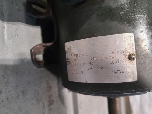 Brush Finish Machine 1/2 HP 950 RPM to 1140 RPM Electric Motor 220v 2 speed - Picture 5 of 5
