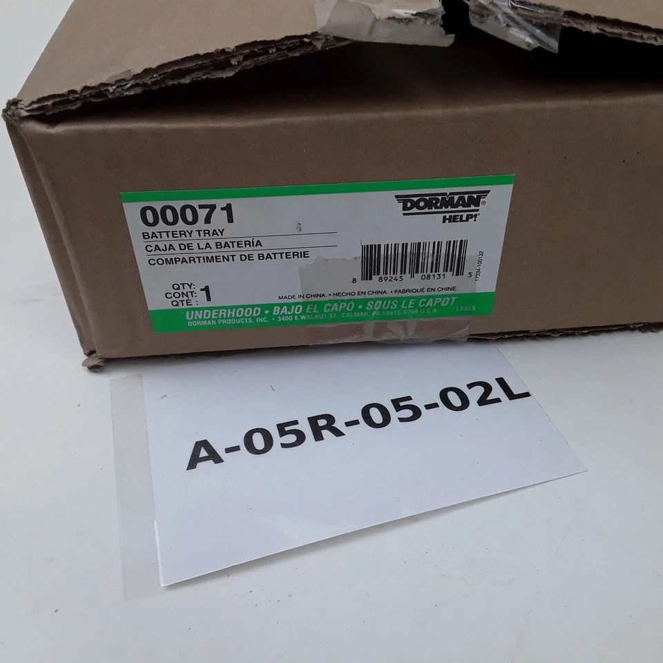 Bandeja de batería de repuesto Dorman 00071 para Chrysler 200 Dodge Avenger 2008-2014 Foto 4 de 4