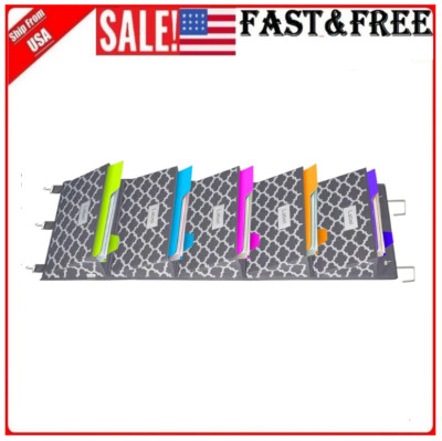 Over The Door File Organizer Hanging Wall Mounted Storage Holder Pocket Chart US