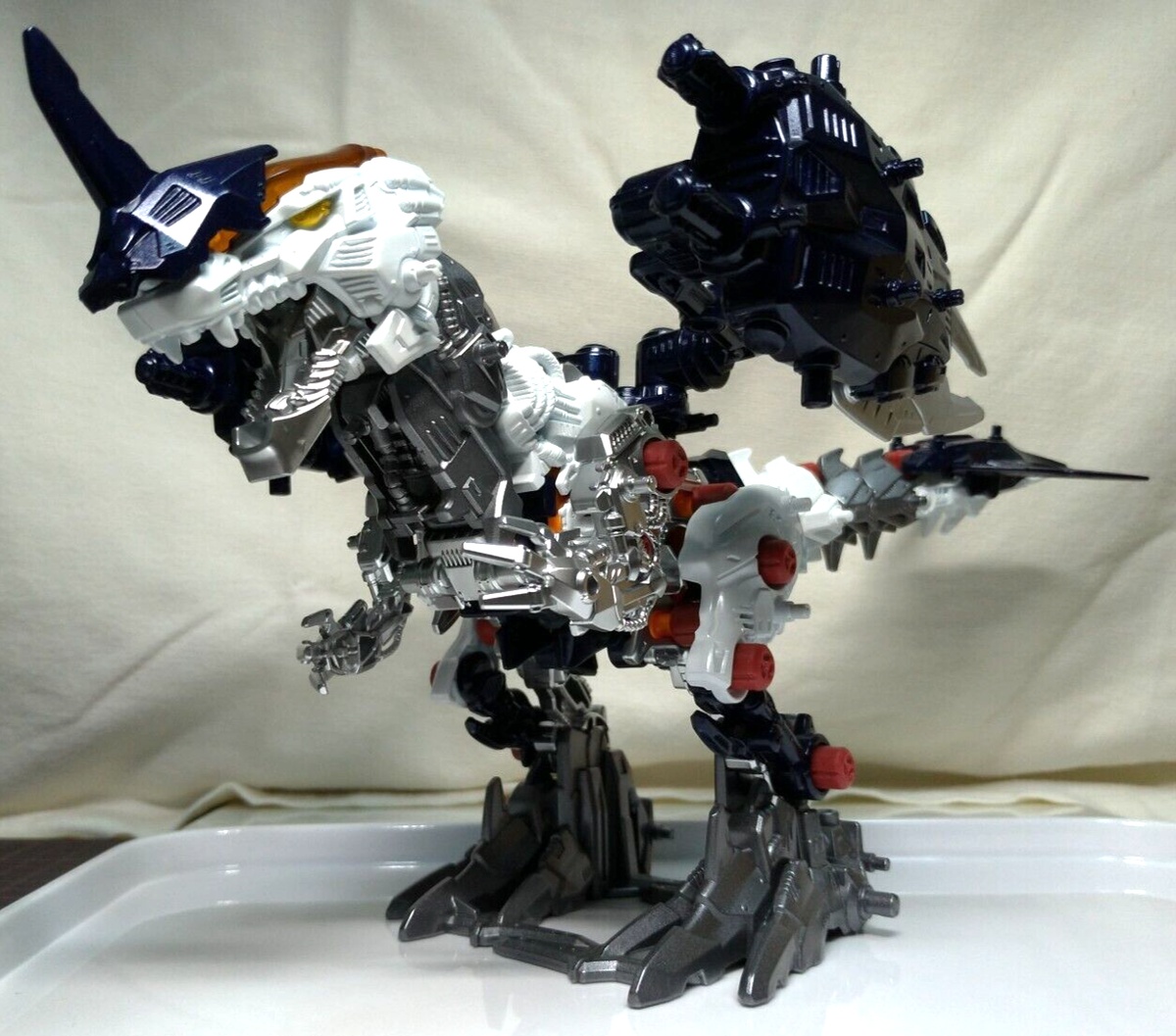 ZOIDS WILD XENO REX SCISSORS XA Painted Custom Version USED