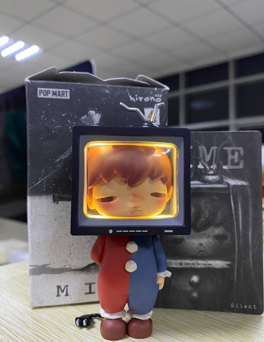 Popmart hirono mime series secret figure Silent - Box and Popmart hirono mime series secret figure Silent - Box and