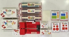 Huge Lot Sizzix Original Red Machine & Dies, Letters, Shapes, sets & accessories