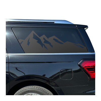 Mountain Scene Decals for Ford Expedition Max Only 2018-2024 3rd Window