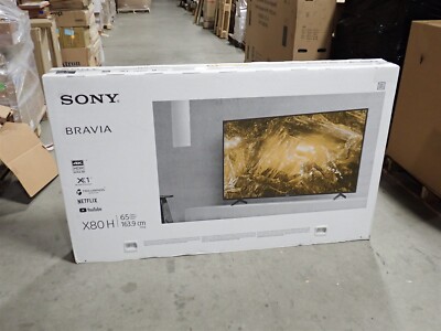 NEW Sony Bravia X80H FWD65X800H LED 4K Ultra HD 65'' Android Smart TV
