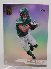 2024 PANINI DONRUSS ELITE GARRETT WILSON FOOTBALL CARD JETS NFL score topps