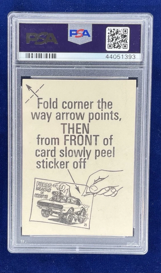 1969 ODD RODS MINI-QUICK #26  PSA9 MINT - Image 2 of 2