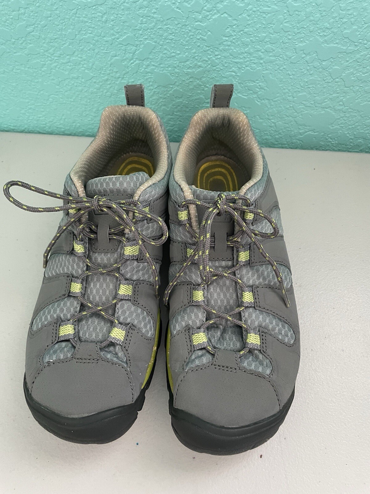 Scarpe da trekking Keen Haven CNX grigio lime donna 8 5 contorno arco sneakers