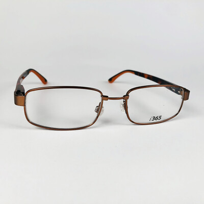 i365 eyeglasses MATT BROWN RECTANGLE Brillengestell MOD: SIDE COL.5