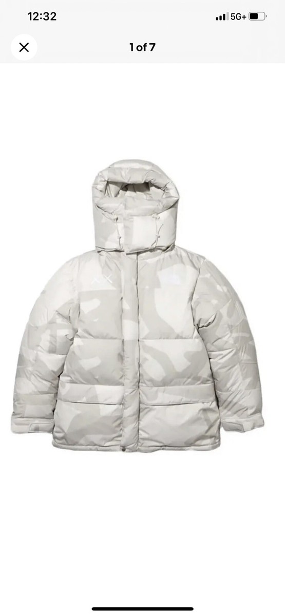 Kaws x The North Face Himalayan Parka Jacket Ivory White Kaws x The North Face Himalayan Parka Jacket Ivory White