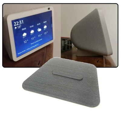 Tilted Down Base Stand for Amazon Echo Show 8 HD Smart Display (Reduced Angle)