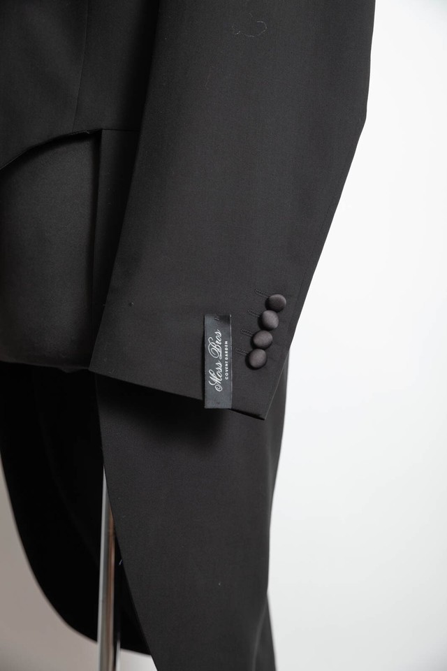 Men's White Tie Tuxedo Dinner Jacket Tailcoat Covent Garden 100 Wool