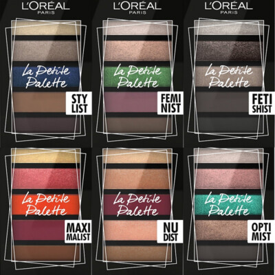 L'Oreal Paris La Petite Lidschatten Palette 5 Farbtöne pro Palette