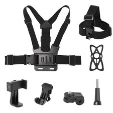 Arnes Ajustable para Pecho de Telefono Movil GoPro Soporte de Arnes para Celular