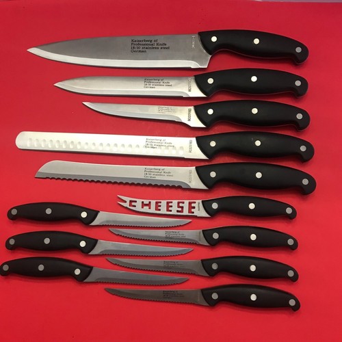 12 Piece Kaiserberg Rostfrei German StainlessSteel Cutlery Knife Set
