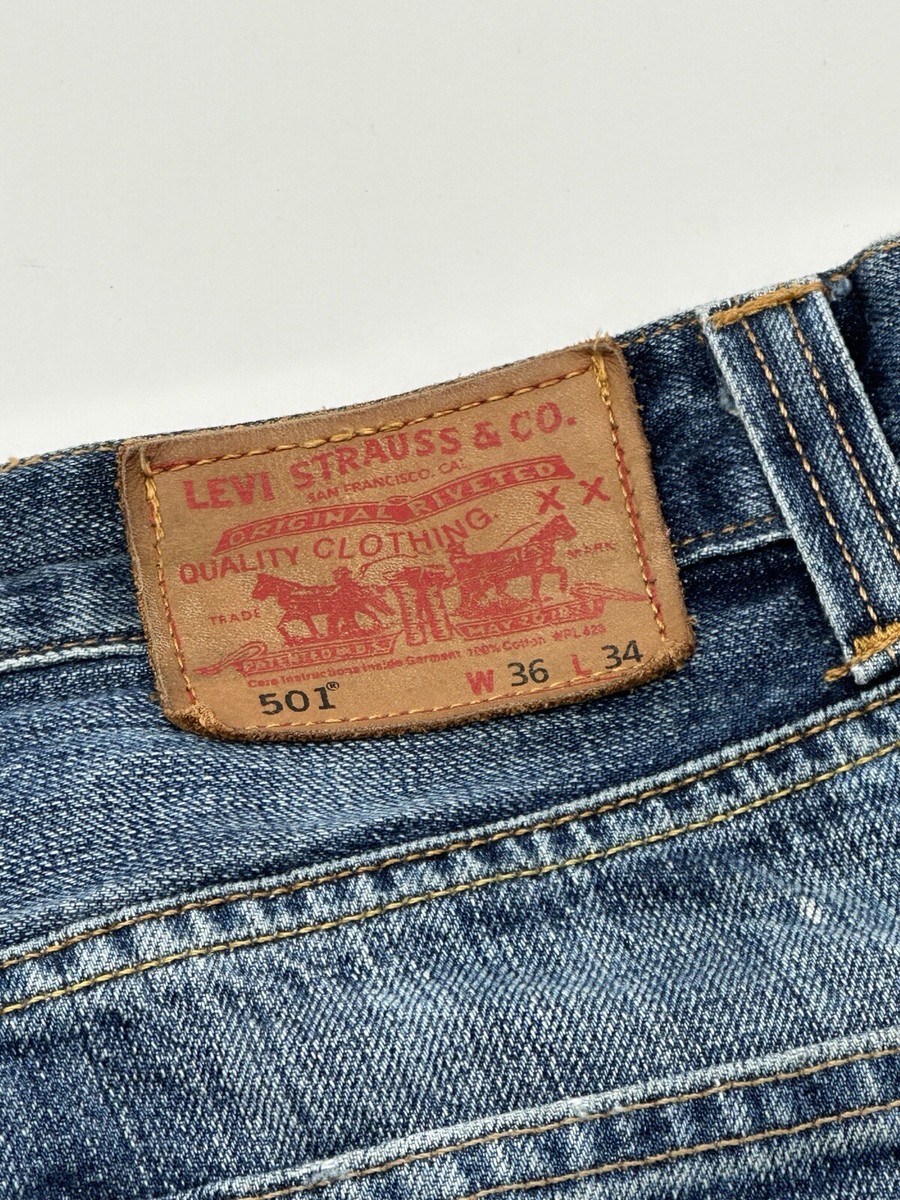 Levi Strauss & Co. リーバイス　501 W36 L34 Vintage LEVI'S STRAUSS & CO Jeans Men 501 Regular Straight