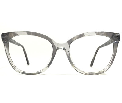 Draper James Brillenfassung DJ7014 035 GRAU Gestreift Klar Katzenauge 55-18-135