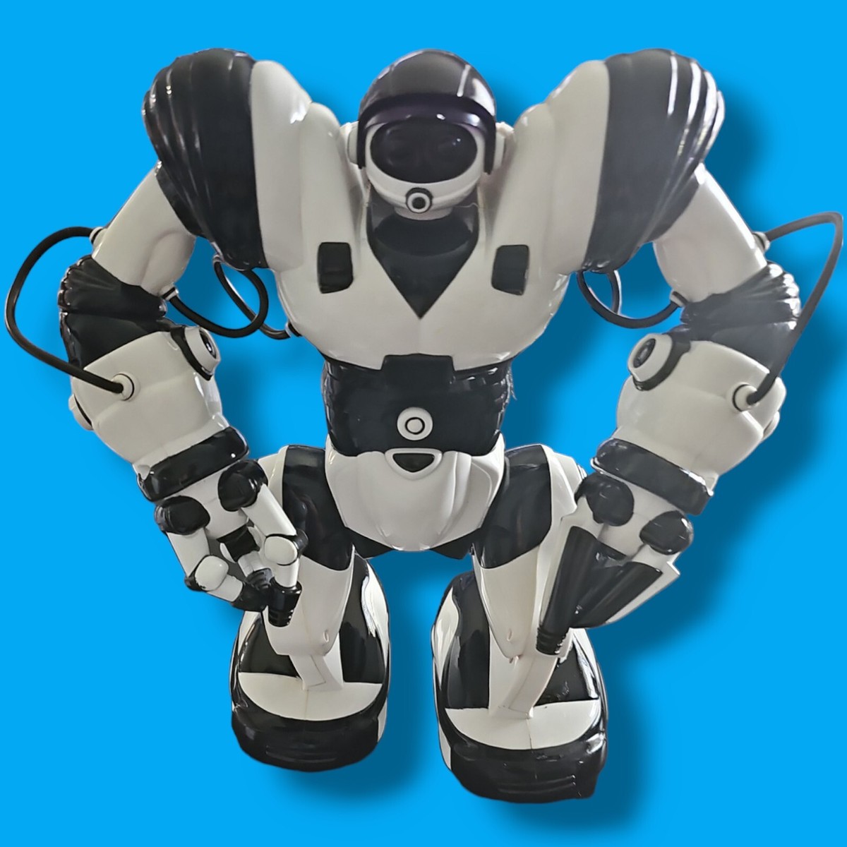 ROBOSAPIEN Radio Shack White Black 14