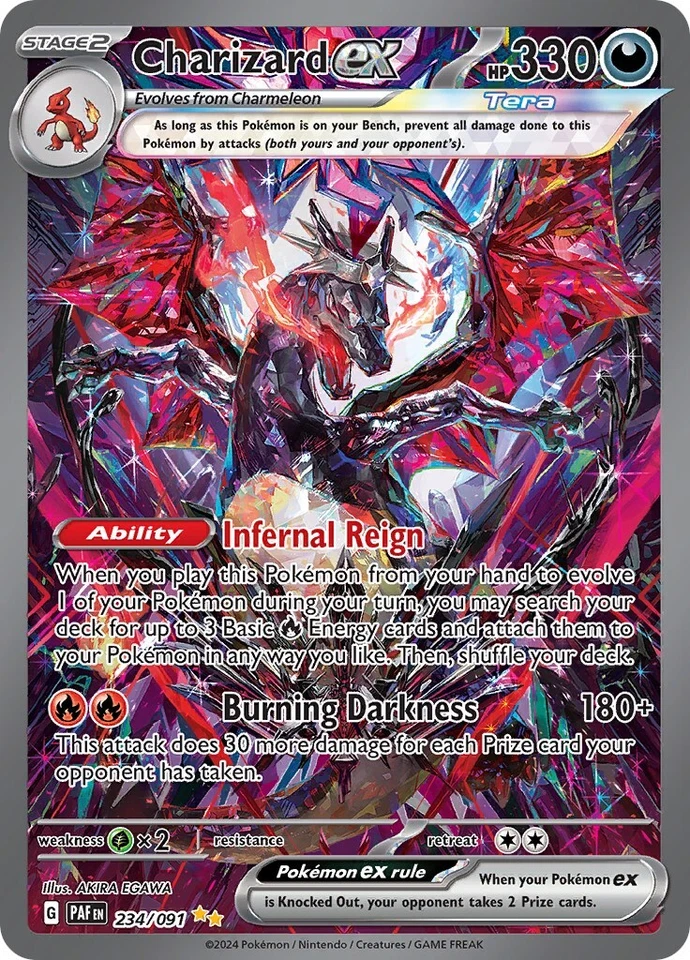 Charizard ex 234/091 SV: Paldean Fates