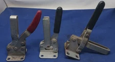 Lot of 3 DE-STA-CO Destaco Model #235-U Horizontal Hold Down Toggle Clamp w/Base