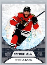 2021-22 Upper Deck Credentials #6 Patrick Kane Chicago Blackhawks