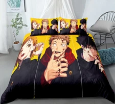 Jujutsu Kaisen Single Double Queen King Bed Quilt Doona Duvet Cover Set