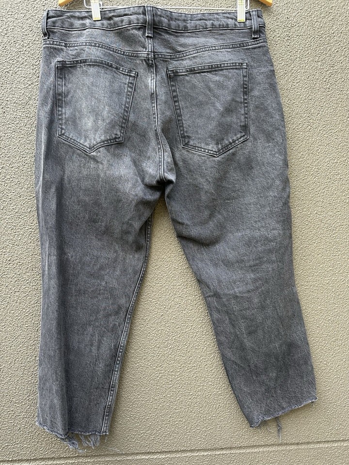 Petite Straight Leg Black Jeans W34 L28 eBay