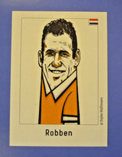 Tschutti Heftli Fußball EM Euro 2008 Sticker- Arjen Robben Niederlande ungeklebt